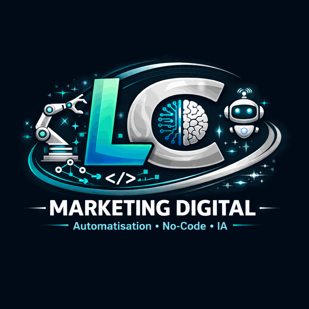 Logo LC Marketing Digital – automatisation no-code et intelligence artificielle